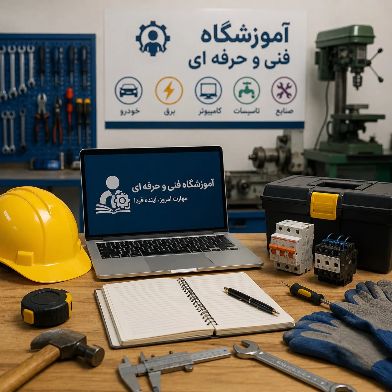 آموزشگاه فنی و حرفه ای در پاسداران