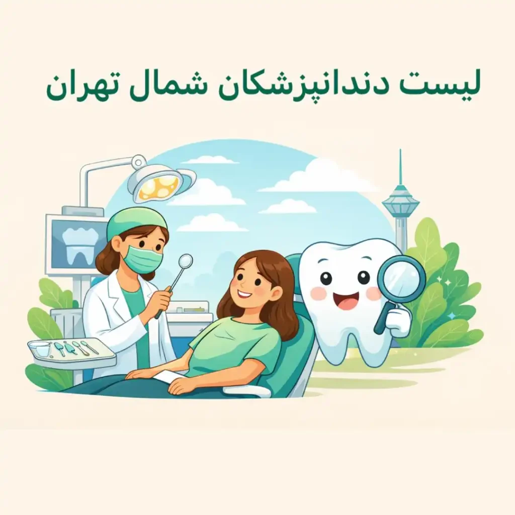 لیست دندانپزشکان شمال تهران